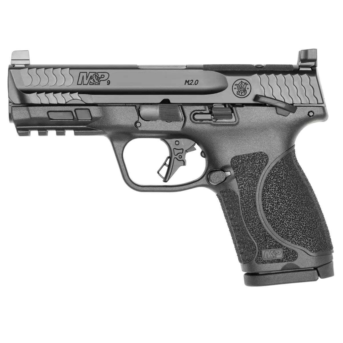 Buy Smith & Wesson M&P 9 M2.0 4 Inch Optics Ready Thumb Safety Compact Series Pistol Online