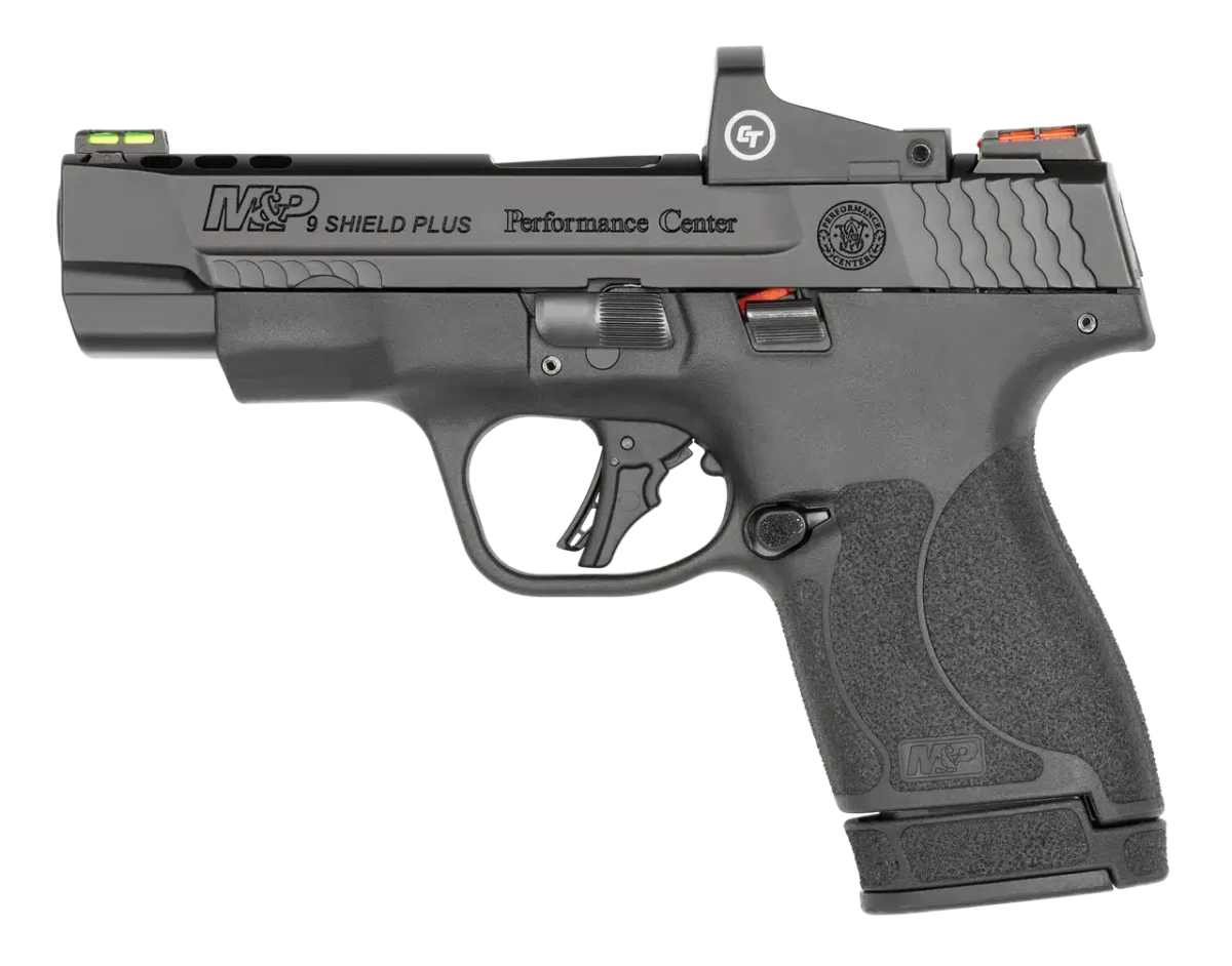 Buy Smith & Wesson Performance Center M&P 9 Shield Plus Crimson Trace Ported Pistol Online