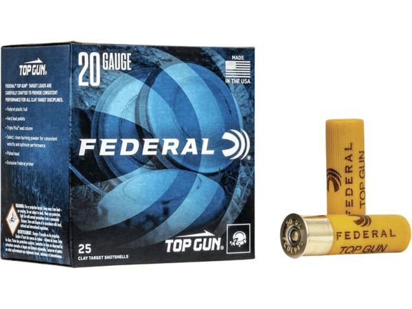 Federal Top Gun Ammunition 20 Gauge 2-3/4" 7/8 oz