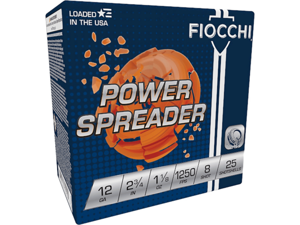 Fiocchi Exacta Power Spreader Ammunition 12 Gauge 2-3/4" 1-1/8 oz