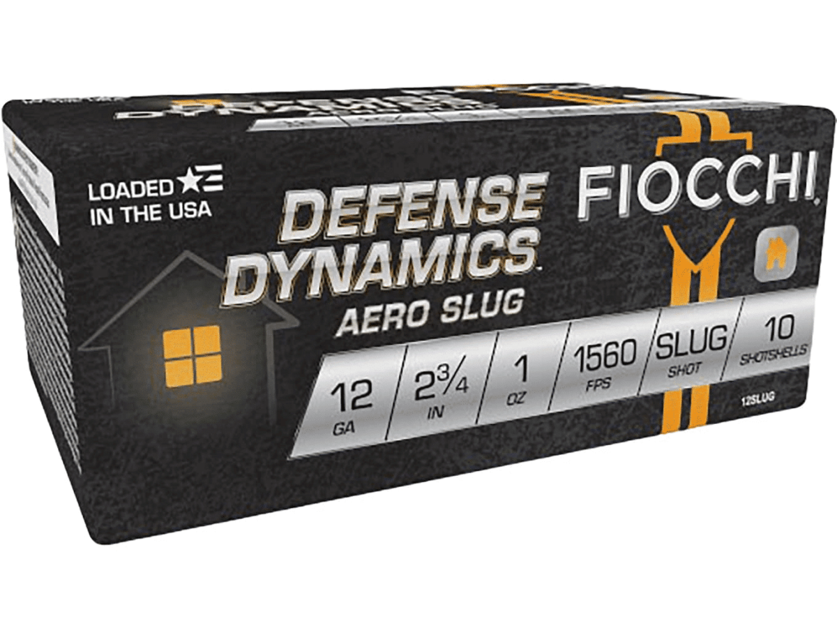 Fiocchi High Velocity Ammunition 12 Gauge 2-3/4" 1 oz Aero Rifled Slug