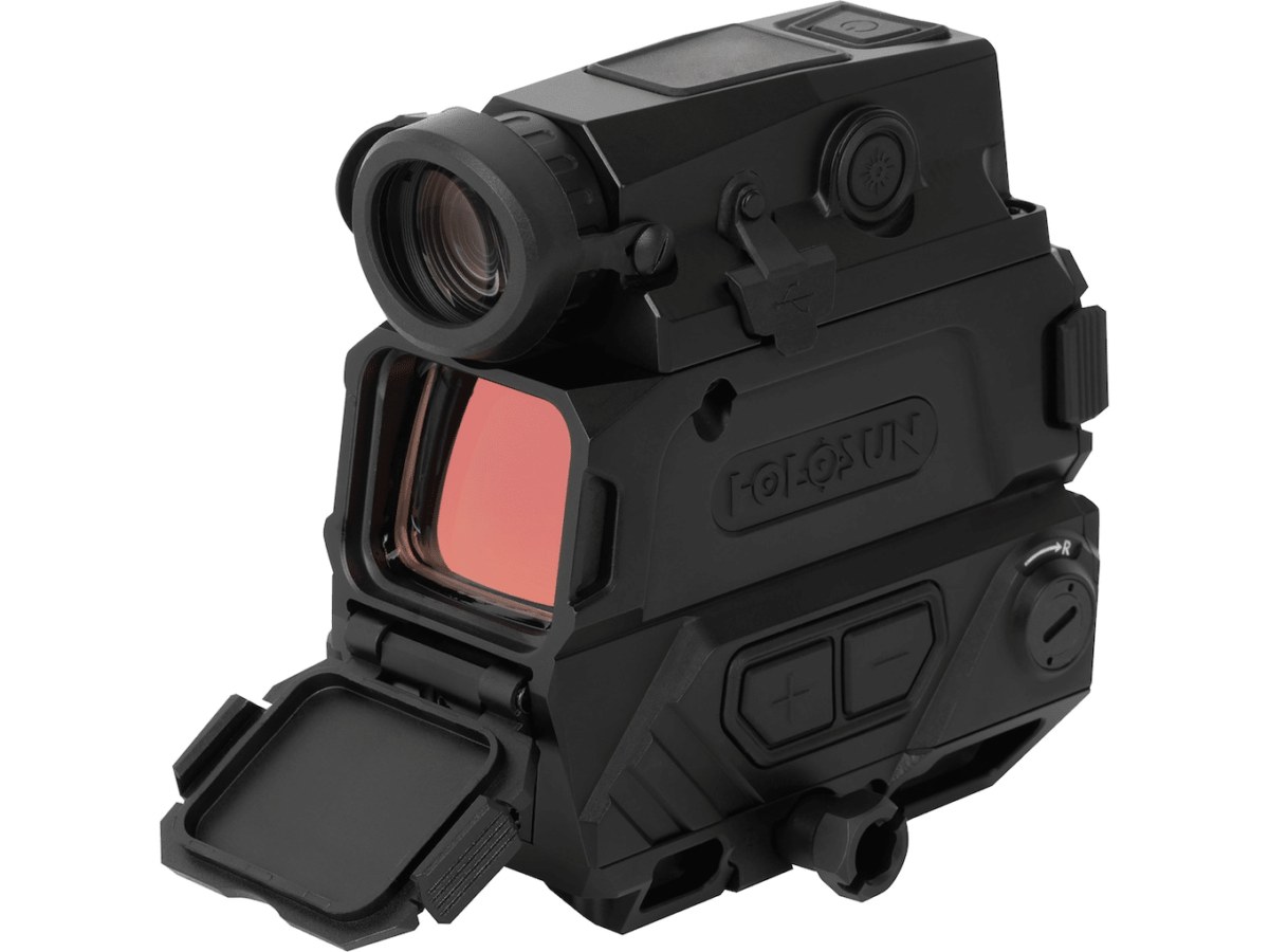 Holosun DRS-NV Digital Reflex Sight - Night Vision 8x Multi-Reticle Zoom Matte Black