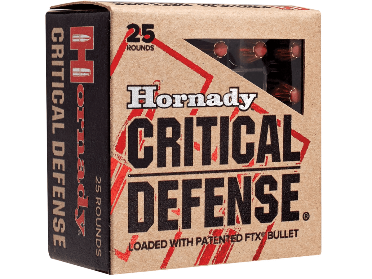 Hornady Critical Defense Ammunition 327 Federal Magnum 80 Grain FTX Box of 25