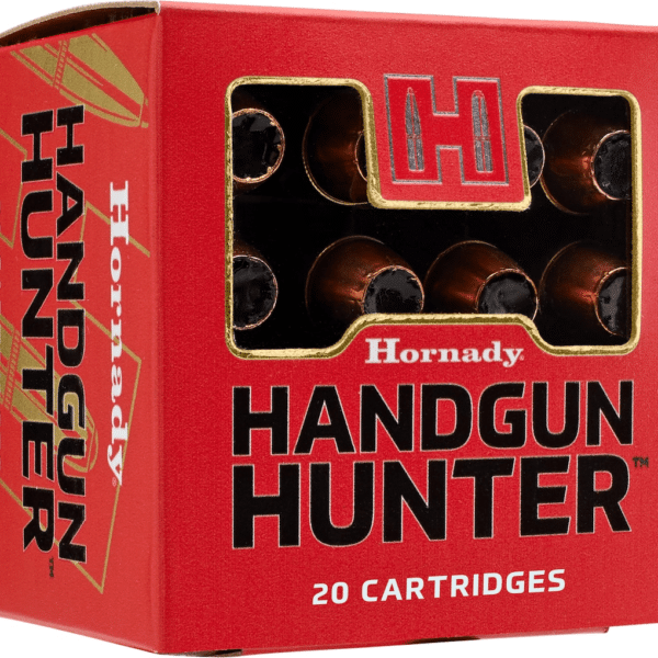 Hornady Handgun Hunter Ammunition 45 ACP +P 160 Grain MonoFlex Lead Free Box of 20