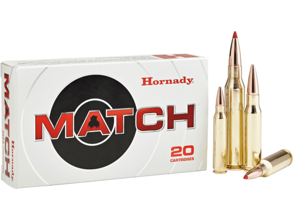 Hornady Match Ammunition 300 Winchester Magnum 178 Grain ELD Match Box of 20