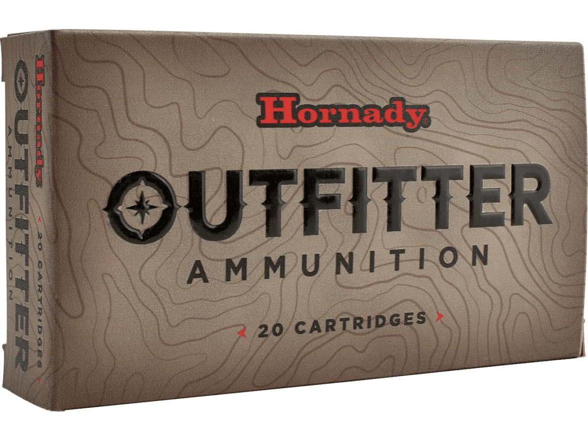 Hornady Outfitter Ammunition 300 Winchester Magnum 180 Grain CX Polymer Tip Lead Free Box of 20