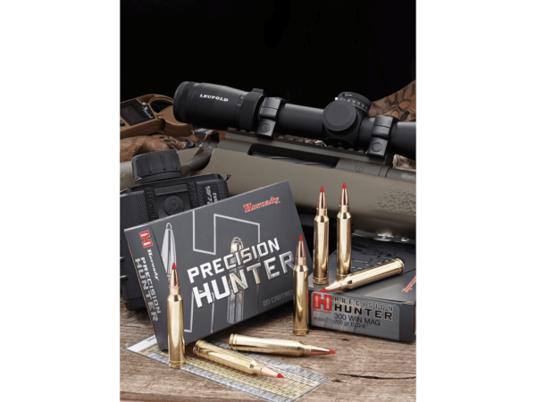 Hornady Precision Hunter Ammunition 300 Winchester Magnum 200 Grain ELD-X Box of 20