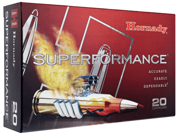 Hornady Superformance Ammunition 300 Winchester Magnum 165 Grain CX Polymer Tip Lead Free Box of 20