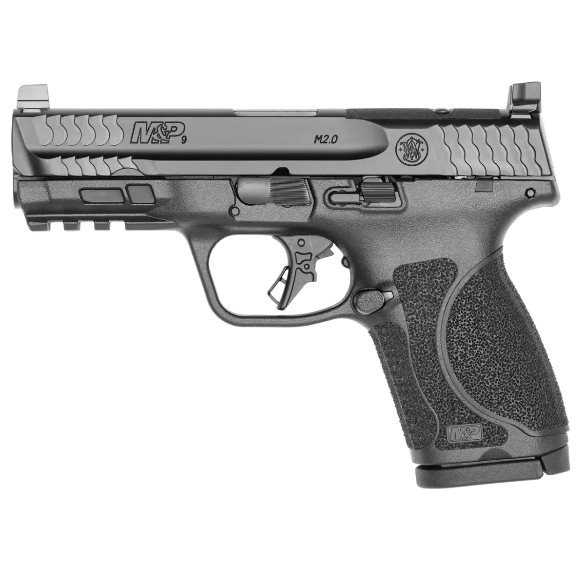 Buy Smith & Wesson M&P 9 M2.0 4 Inch Optics Ready No Thumb Safety Compact Series Pistol Online