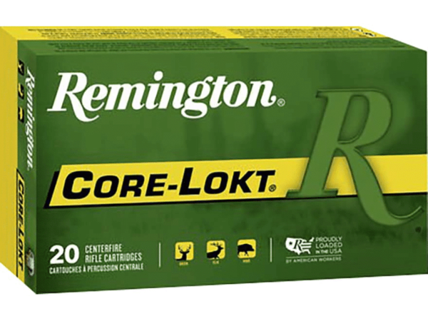 Remington Core-Lokt Ammunition 223 Remington 62 Grain Ultra Bonded Pointed Soft Point Box of 20
