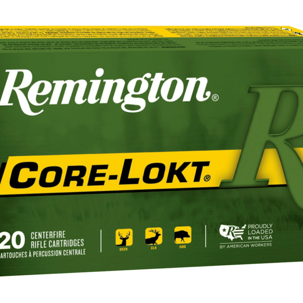 Remington Core-Lokt Ammunition 30-06 Springfield 220 Grain Core-Lokt Soft Point Box of 20