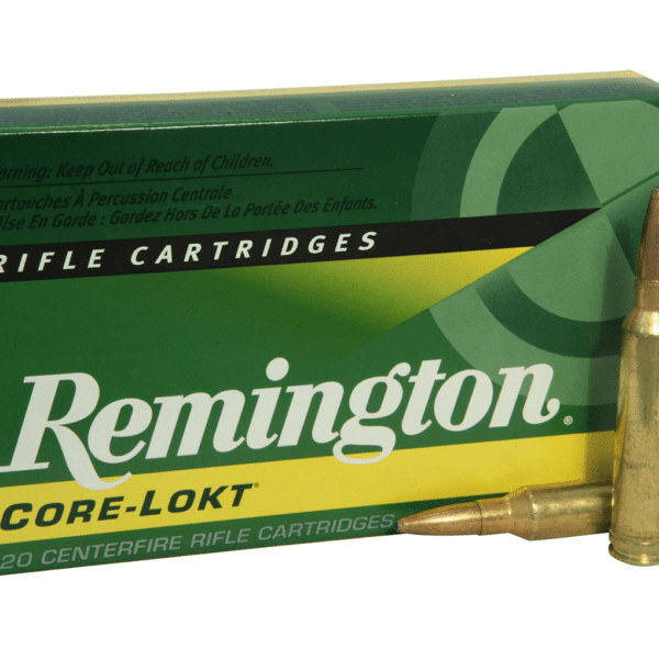 Remington Core-Lokt Ammunition 7mm Remington Magnum 140 Grain Core-Lokt Pointed Soft Point Box of 20
