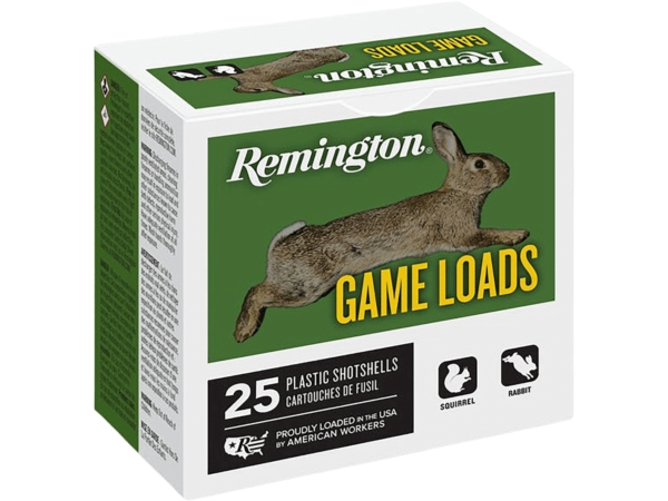 Remington Game Load Ammunition 12 Gauge 2-3/4" 1 oz #6 Shot