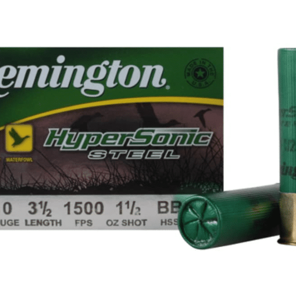 Remington HyperSonic Ammunition 10 Gauge 3-1/2" 1-1/2 oz BBB Non-Toxic Shot
