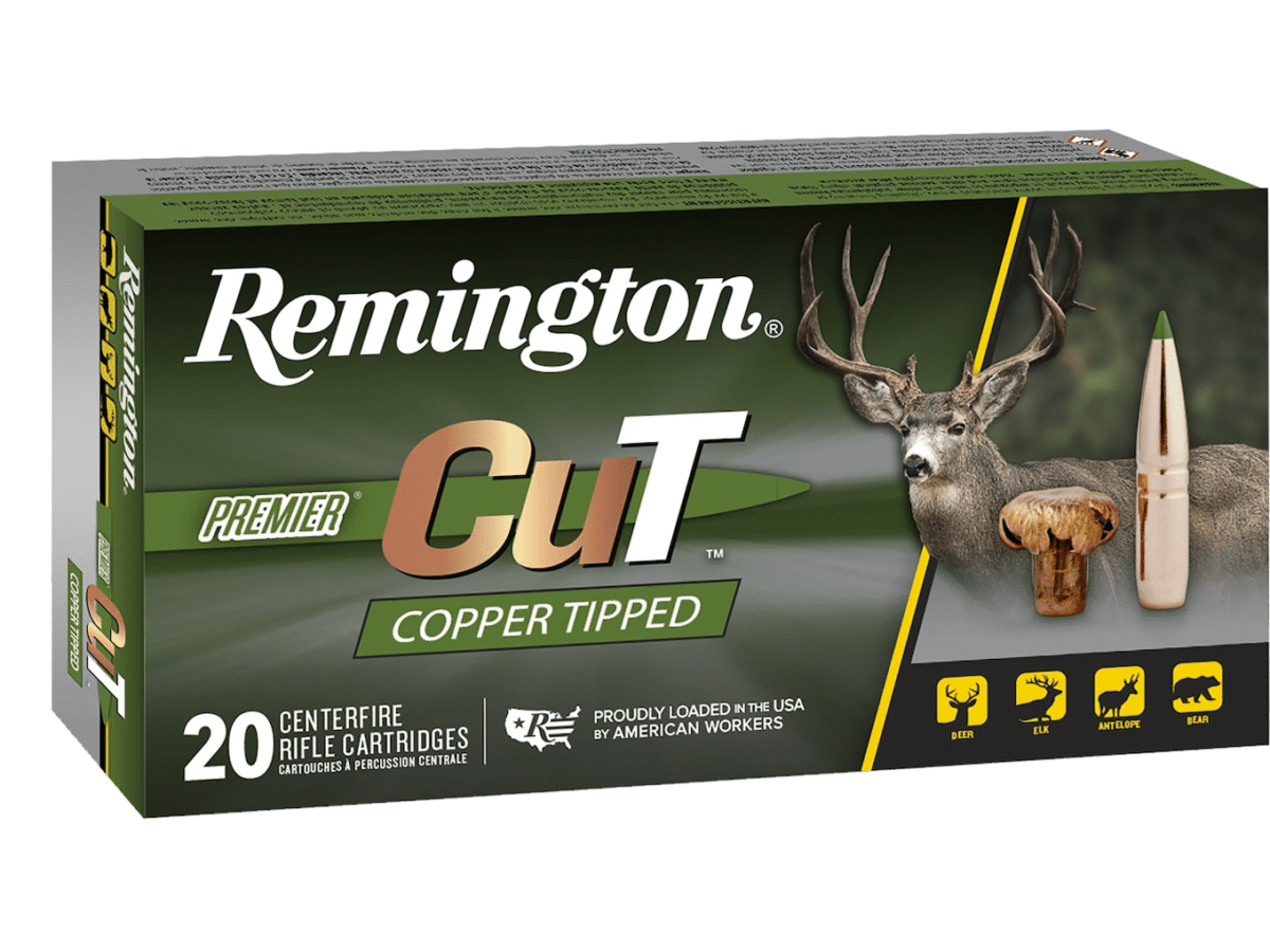 Remington Premier CuT Ammunition 300 Winchester Magnum 180 Grain Polymer Tip Lead Free Box of 20