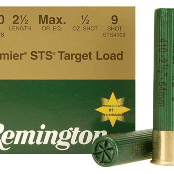 Remington Premier STS Target Ammunition 410 Bore 2-1/2" 1/2 oz #9 Shot