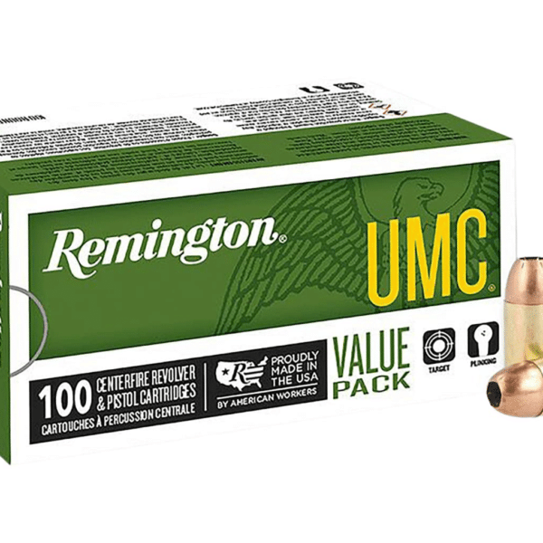 Remington UMC Ammunition 380 ACP 88 Grain Jacketed Hollow Point