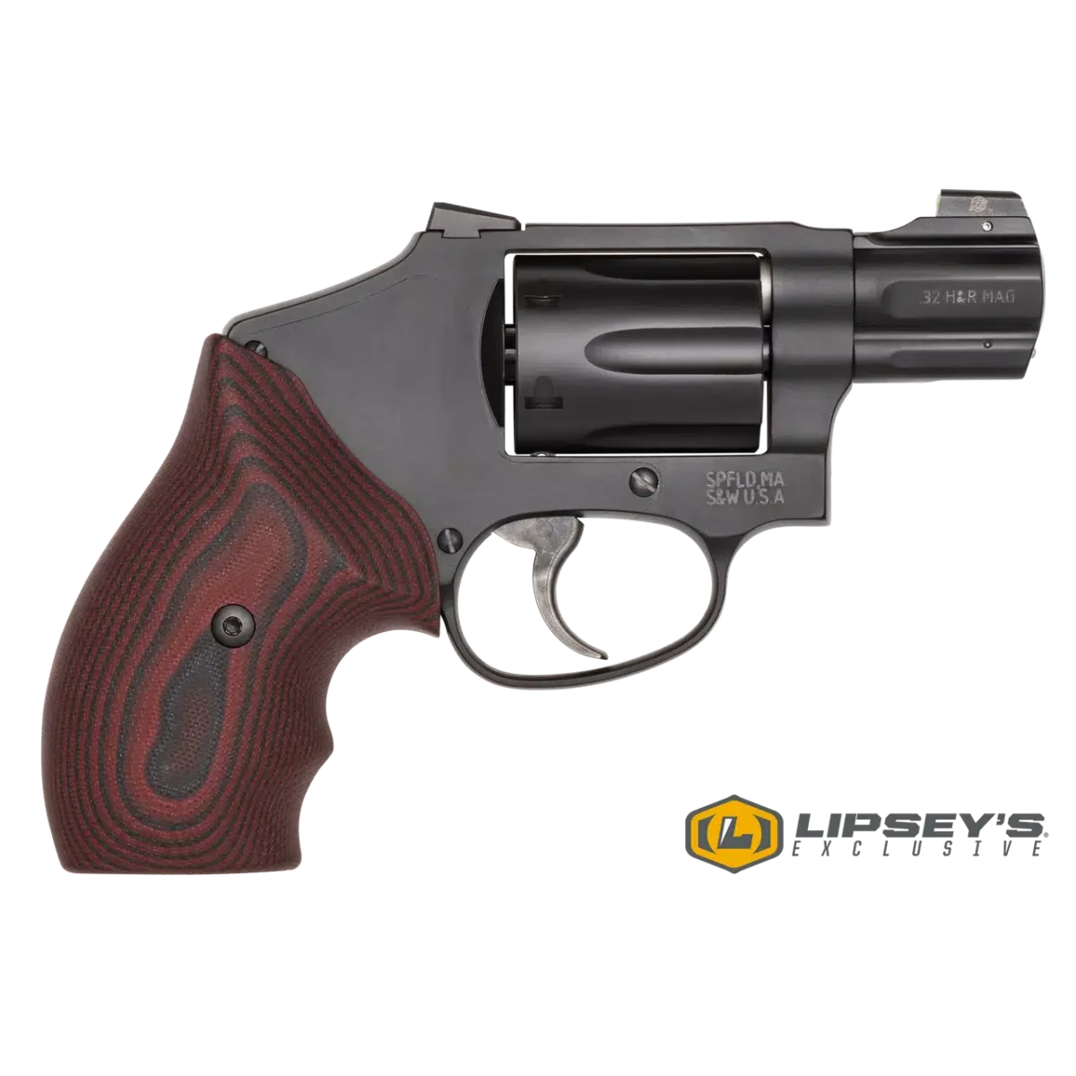 Buy Smith & Wesson Model 432 Ultimate Carry Revolver 32hr Mag Black With No Lock Revolver Online