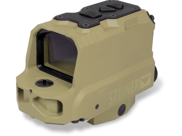 Steiner DRS1X Reflex Battlesight Red Dot Sight 1x Selectable Reticle Standard Picatinny-Style Mount Tan Refurbished